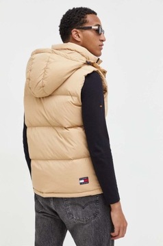 TOMMY HILFIGER PUCHOWY BEZRĘKAWNIK XL K177