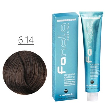 Fanola Crema Farba 100ml kolor 6.14