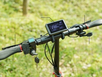 iscooter Miejski Skuter elektryczny 48V 15Ah 800W 45km/h Składana