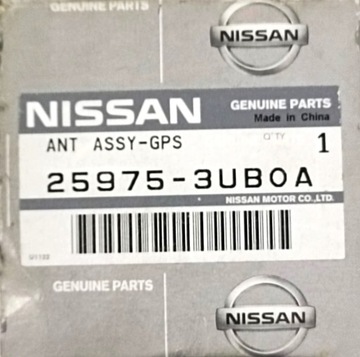 ANTÉNA GPS NISSAN X-TRAIL T31 NOVÁ OE