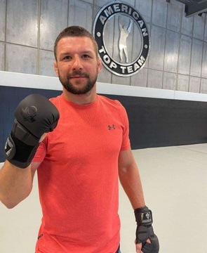 RĘKAWICE DO MMA TRENINGOWE CHWYTNE GRAPPLING PREMIUM NA TRENING BUSHIDO L