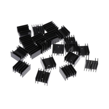 20 транзисторов MOSFET Mini с алюминиевой раковиной 7805