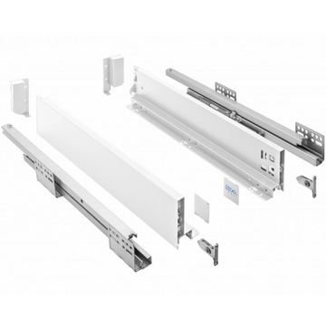 Szuflada GTV AXIS PRO Push to Open BIAŁA L450 H84