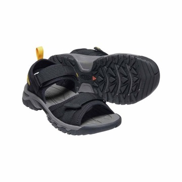 Keen Sandały Targhee III Open Toe H2 1024865 Black/Yellow