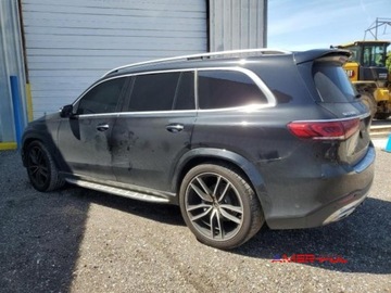 Mercedes GLS X167 2021 Mercedes-Benz GLS 2021 r., 4,0L 580 4 MATIC od ubezpieczalni 4.0 Benzyna, zdjęcie 3
