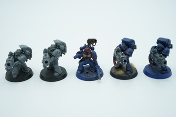 Warhammer 40k Space Marines Devastators zestaw 5 figurek plastik