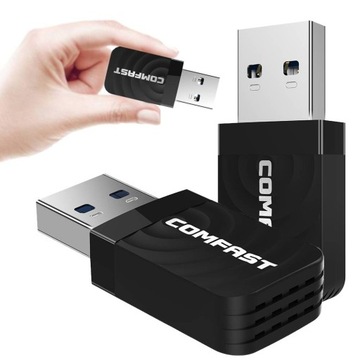 KARTA SIECIOWA WiFi COMFAST CF-811AC ADAPTER USB