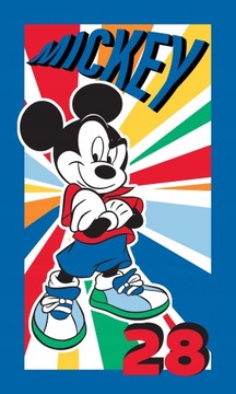 MYSZKA MICKEY ręcznik do rąk do przedszkola 30x50