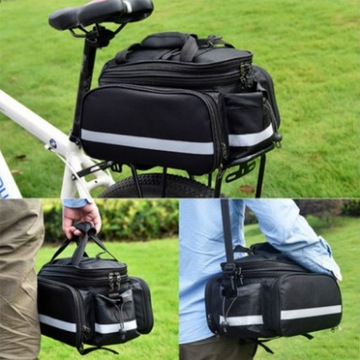 TORBA ROWEROWA POD SIODEŁKO KUFER POJEMNY 27L+ POKROWIEC