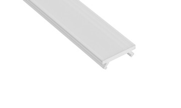 Klosz Mleczny SLIM PVC 8-9mm 2 metry na profil aluminiowy 12mm typ X do LED