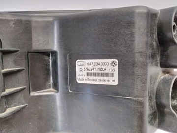 15+ TIGUAN II HALOGEN PRAVÝ SVĚTLÝ NÁRAZNÍKU PŘEDNÍ