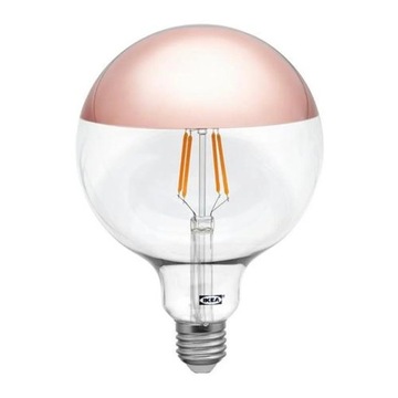 ŻARÓWKA LED E27 370 lm ,KULA 125mm SILLBO IKEA