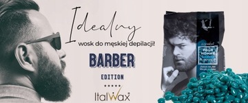 Zestaw do depilacji WOSK BARBER 500g Podgrzewacz