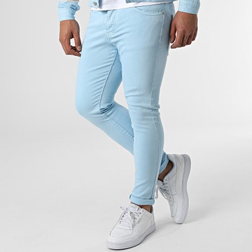 Jeansy Spodnie Męskie Jeansowe Slim fit Joggery