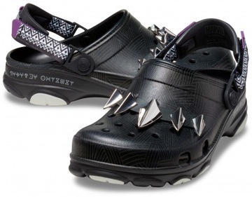 Crocs Buty Klapki Classic Black Panther Clog 38-39