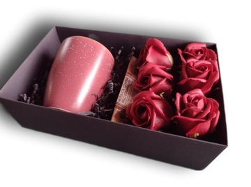 Подарочная коробка,День святого Валентина, 4в1, подарочная корзина