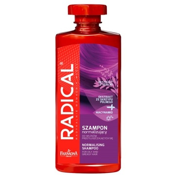 RADICAL SZAMPON NORMALIZUJĄCY WŁOSY TŁUSTE 400ML