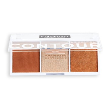 Палетка для контуринга лица Makeup Revolution Relove Trio - Baked Sugar
