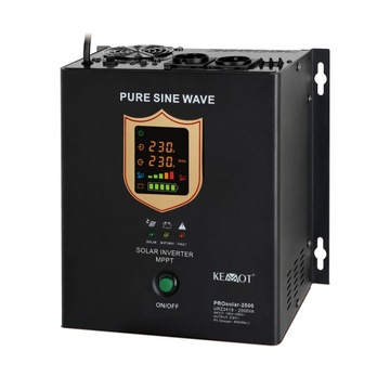Przetwornica solarna 24V 230V 2500VA 1800W