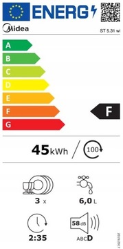 МИНИ-НАСТОЛЬНАЯ ПОСУДОМОЕЧНАЯ МАШИНА MIDEA LED Wi-Fi 6p