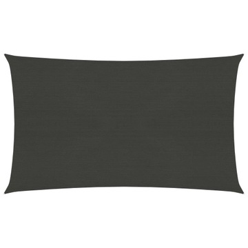 ŻAGIEL PRZECIWSŁONECZNY OGRODOWY Taras Markiza antracytowy, 5x7 m, HDPE