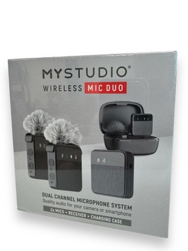2x Mikrofon studyjny Easypix MyStudio Wireless MIC DUO