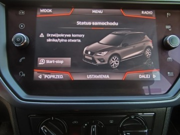 Seat Arona Crossover 1.0 EcoTSI 95KM 2019 Seat Arona bezwypadkowy zadbany Gwarancja, zdjęcie 20