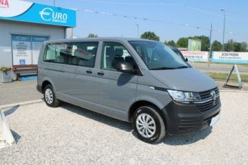 Volkswagen Caravelle T6 Transporter 2.0 TDI 102KM 2022 Volkswagen Transporter 9osob. F-VAT LONG F-VAT, zdjęcie 4