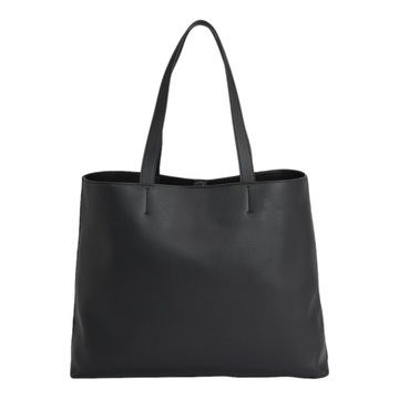 CALVIN KLEIN TOREBKA DAMSKA SCULPTED SLIM TOTE34 MONO CZARNA