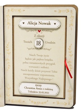Копилка Открытка ПОДАРОК ​​18 НА ДЕНЬ РОЖДЕНИЯ парню девушке K18