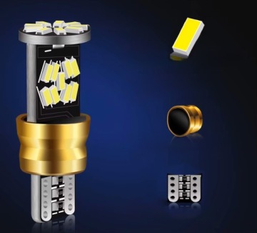 Светодиодная лампа W5W T10 27SMD 3014 CANBUS 6000K PLUG&PLAY RETROFIT