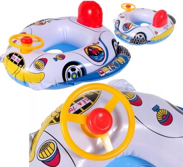 Кольцо для плавания POONTOON для детей, сиденье для младенцев с рулевым колесом