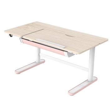 Детский стол с электрической регулировкой и полкой SPE-X116PT Розовый