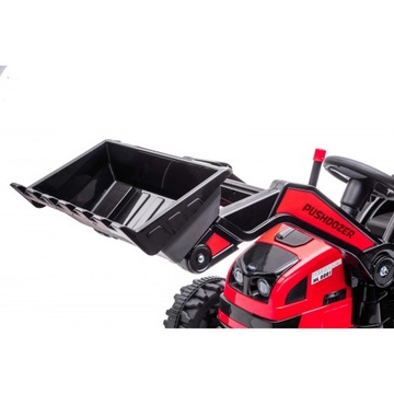 РАМИЗ Автомобиль Экскаватор Трактор Красный с аккумулятором детский