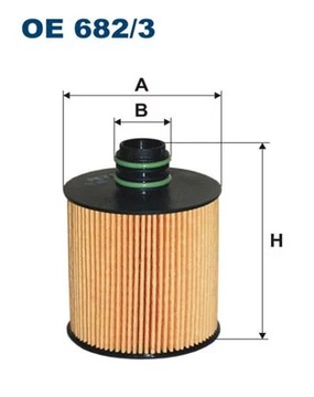 FILTRON FILTR VZDUCHU + OE 682/3 OLEJE