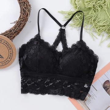 Lace Beauty Back Bra Top Women Crop Top Lingerie S