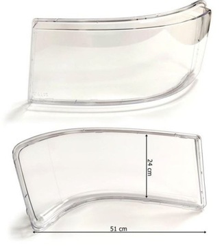 Стекло фары Scania R450 (2021+) Левое