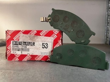 KLOCKI HAMULCOWE PRZÓD TOYOTA LITE LITEACE 04465-28180