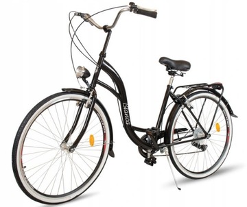 ЖЕНСКИЙ ГОРОДСКОЙ ВЕЛОСИПЕД 26 ЖЕНСКИЙ ECO + LIGHT BASKET 6B