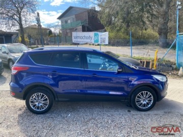 Ford Kuga II 2015 Ford Kuga 2.0tdci Titanium 4x4 automat bezwypadkowy full serwis 1 wl. 1.ro, zdjęcie 12