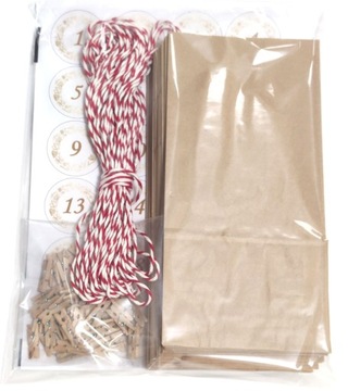 РОЖДЕСТВЕНСКИЙ КАЛЕНДАРЬ «Сделай сам» ЭКОЛОГИЧЕСКИЙ НАБОР «СДЕЛАЙ САМ» XXL