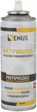 SENUS ЦИАНОАКРИЛАТНЫЙ КЛЕЙ CA АКТИВАТОР РАСКРЫТИЯ РАСКРЫТИЯ