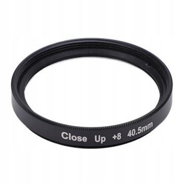 Filtr 40,5 mm makro z bliska Filtr powiększenia