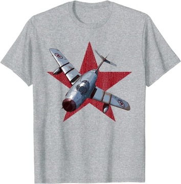 Soviet MiG 15 Jet Fighter Military Aviation T-Shir