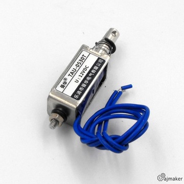Solenoid, cewka, elektromagnes 12V