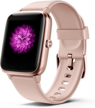 Smartwatch dla kobiet, fitness 5ATM Wodoodporny Krokomierz Kalorie No0106