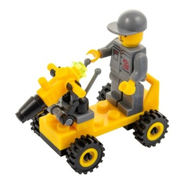 ZESTAW KLOCKI TYPU LEGO SAMOCHÓD AUTO