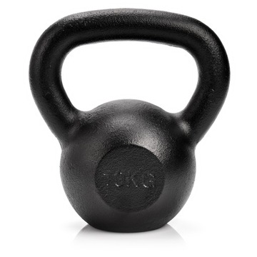 HANTEL KULA METEOR KETTLE BELL ŻELIWNY 10kg solidny trwały ergonomiczny