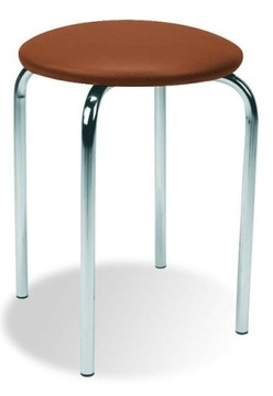 CHICO taboret st.chrom siedz.V49