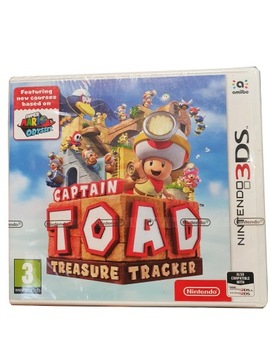 CAPTAIN TOAD TREASURE TRACKER 3DS 2DS NOWA FOLIA